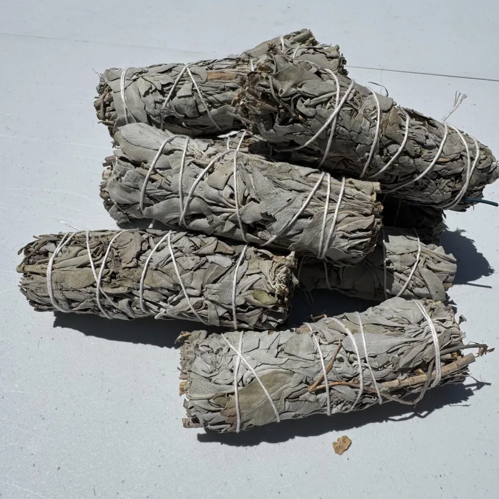 Pachet 10 buchete de salvie albă - California White Sage